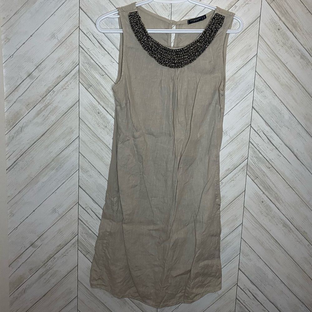 Lungo l’arno made in Italy linen dress